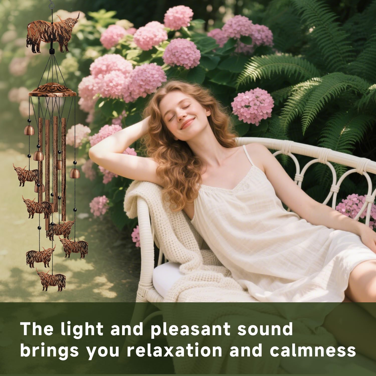 Highland Cow Wind Chimes for Outside, Highland Cow Gifts for Women/Men/Mother/Father, Metal Windchimes for Birthday/Christmas/Thanksgiving, Cow Decor for Patio, Garden,Yard, Highland Cow Wind Chimes for Outside, Highland Cow Gifts for Women/Men/Mother/Father, Metal Windchimes for Birthday/Christmas/Thanksgiving, Cow Decor for Patio, Garden,Yard,