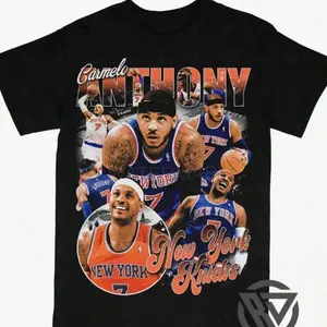 Carmelo Anthony Tee Shirt New York Knicks Basketball Unisex Cotton T-Shirt