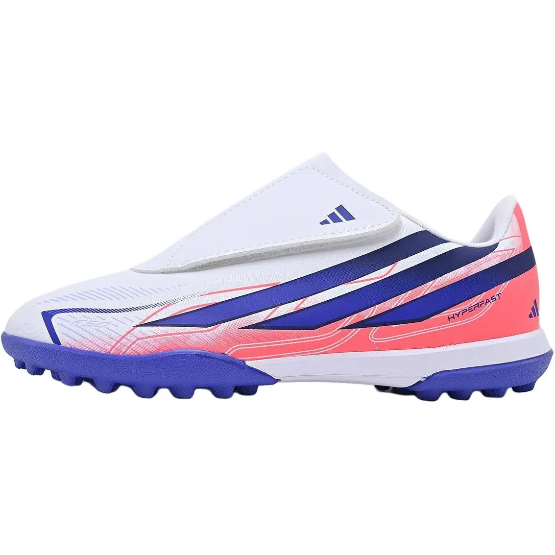 adidas F50 Hyperfast Club Vel TF Lightweight Sensitive Artificial Turf Outdoor Hard Ground Low Top Soccer Shoes KK1335