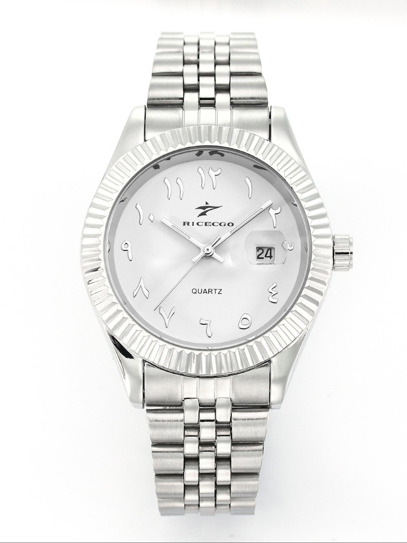 Men's Business Fashion Round Dial Analog Quartz Watch, Fashion Watch for Party, Daily Clothing Decor, Trendy All-match & Exquisite Watch for Birthday Gift with Box, Business Fashion Watches