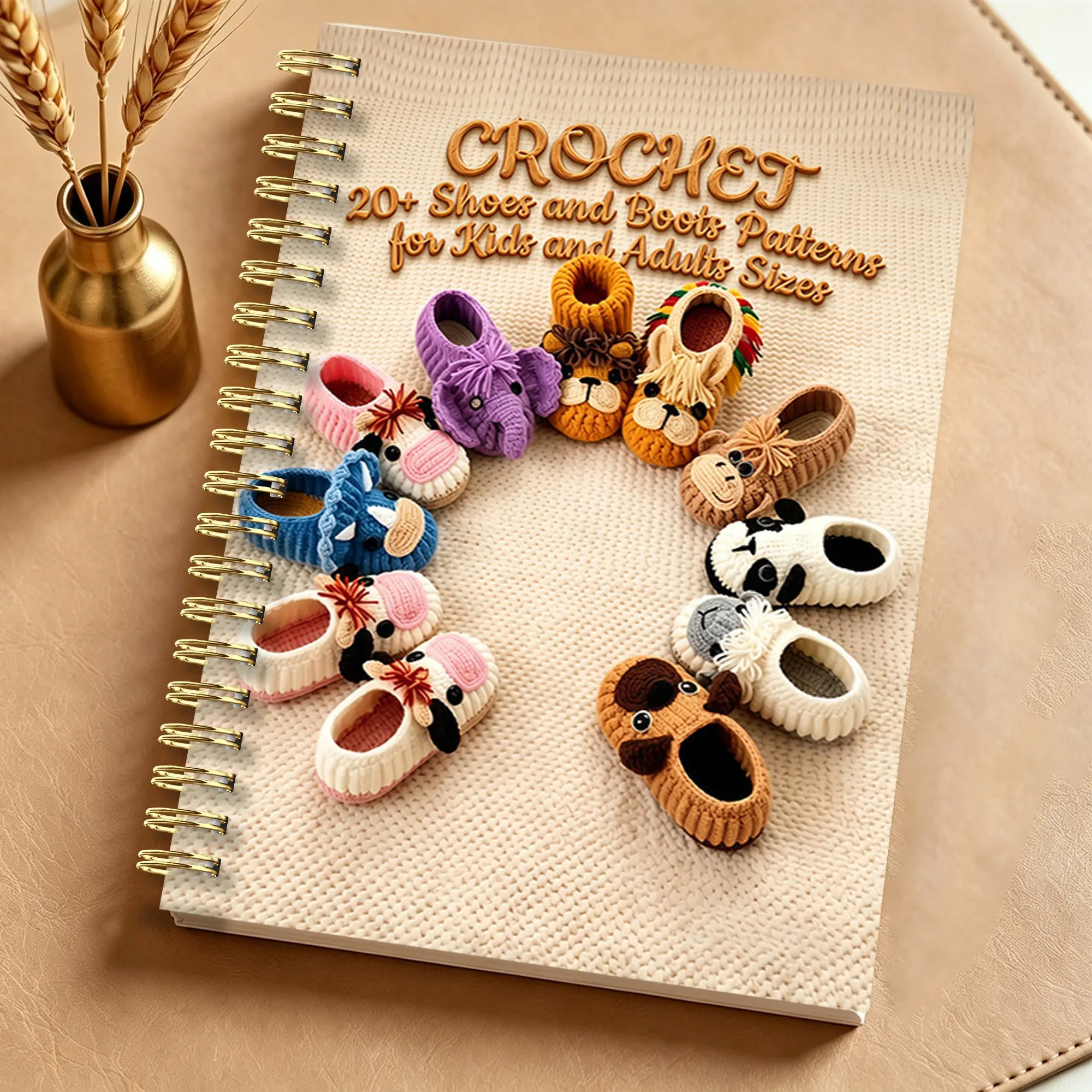 A5 Crochet Patterns: Sweet Stitches, Beginner-Friendly Guide, Step-By-Step Instructions, Quick & Simple Tutorial, Perfect Gift for Crochet Lovers