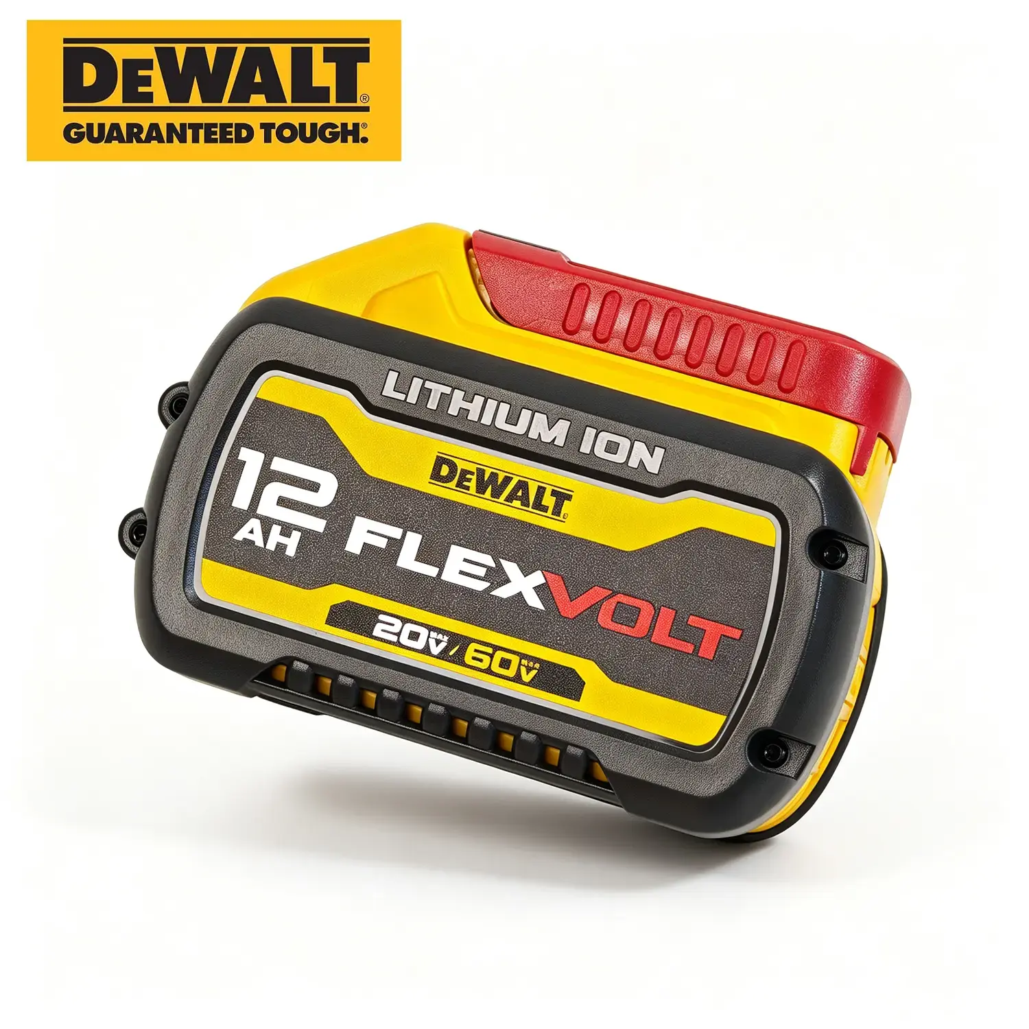 DeWalt DCB612 20V/60V FlexVolt Lithium-Ion 12.0Ah Battery - 21700 Cells Replacement for Brushless Power Tool Heavy-Duty Use, Long-Lasting Power Tool Accessories, Lithium Ion Batteries