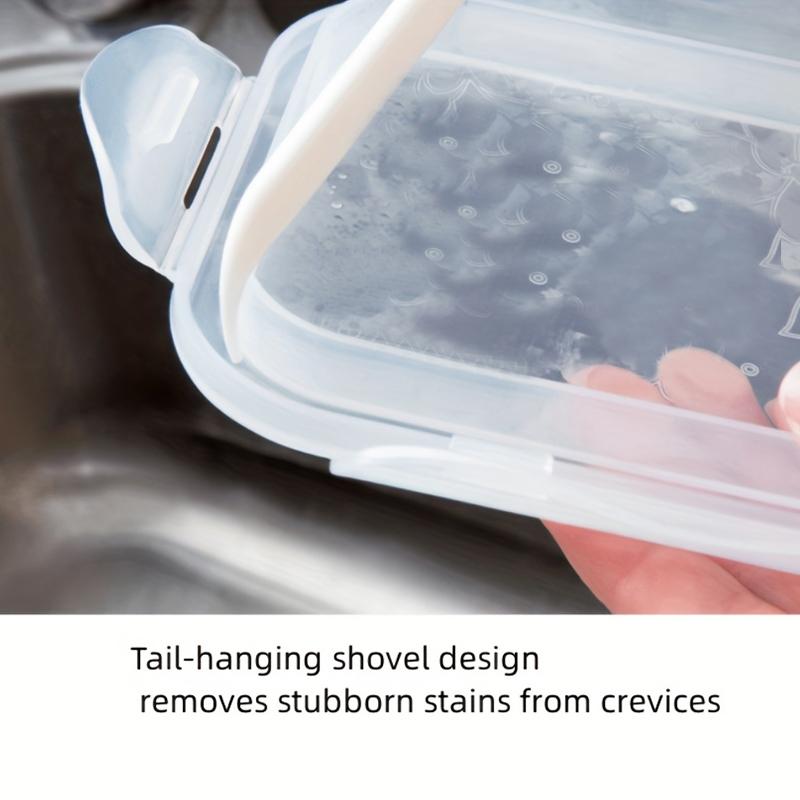 Kitchen Cleaning Brush Set, 2 Counts/set Multifunctional Kitchen Seam Cleaning Brush, Manual Versatile Cleaning Tool for Home Kitchen Bathroom