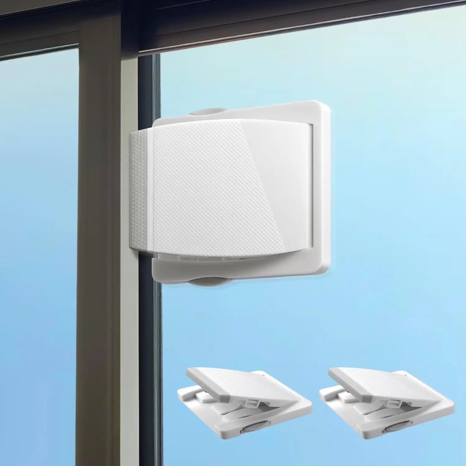 Sliding Door Lock for Sliding Glass Doors, Sliding Windows and Sliding Closets with Easy Installation to Boost Household and Pet Safet