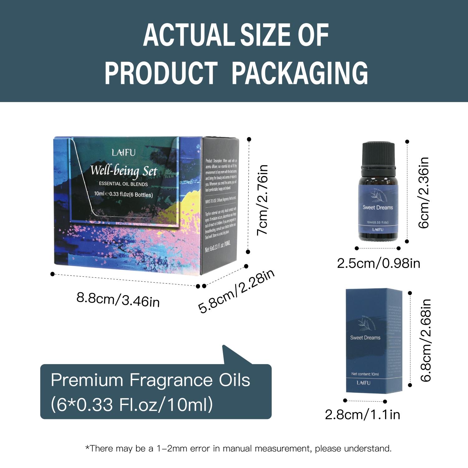 Essential Oil Blend Set, Aromatherapy Essential Oil Kit, Fresh Air Deodorant for Home & Office, A Variety of Complex Fragrances for Diffuser & DIY Candles, Great Gift.