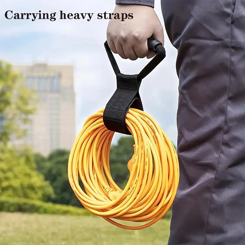 45cm Heavy Duty Storage Belt, Secure & Organize with Ease, Ideal for Garden Hose & Garage Use