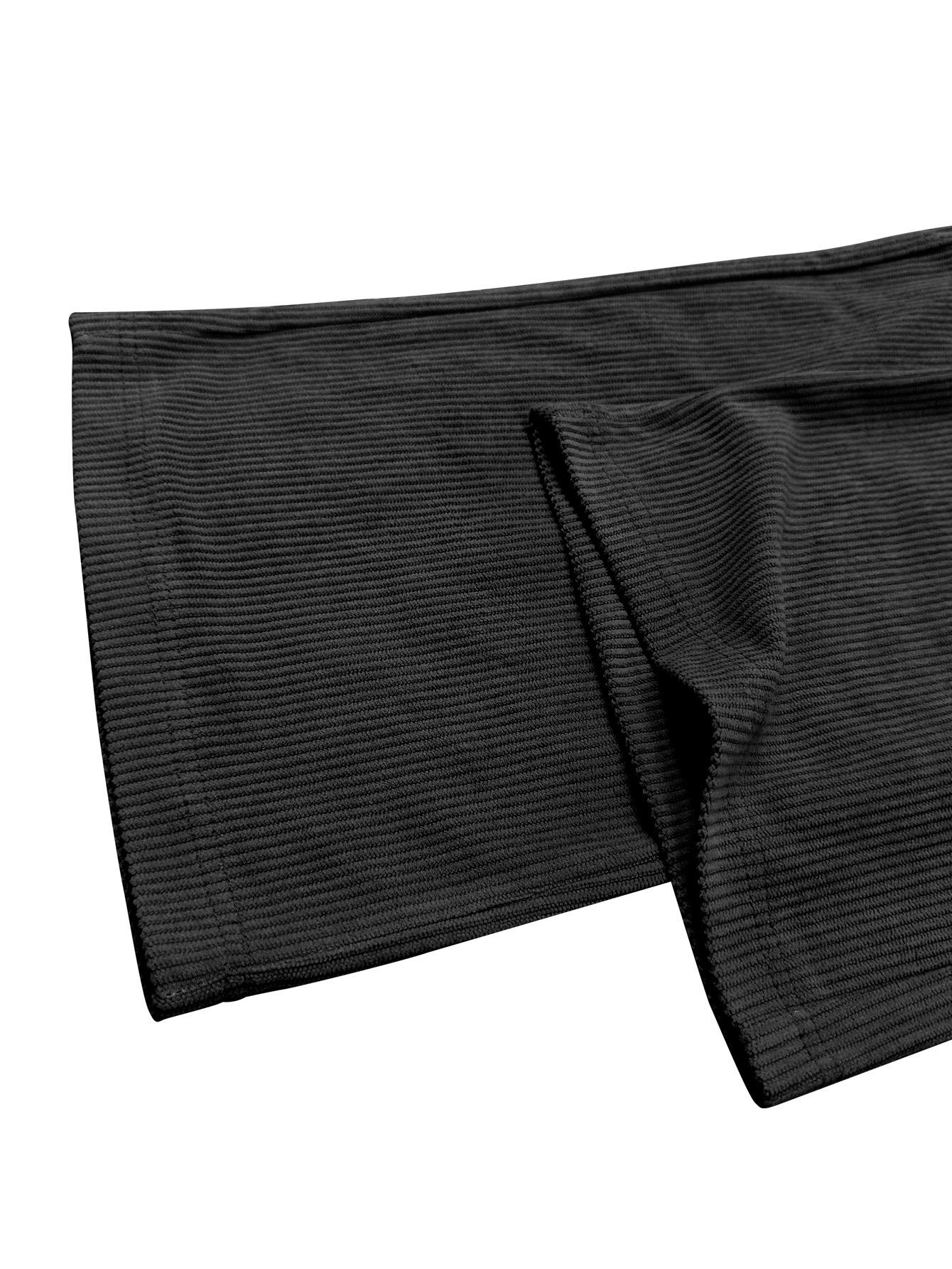 Women's Corduroy Jogger Pants for Spring and Autumn, featuring solid colors with drawstring pockets. Crafted from soft and comfortable fabric, these pants are ideal for everyday casual wear.