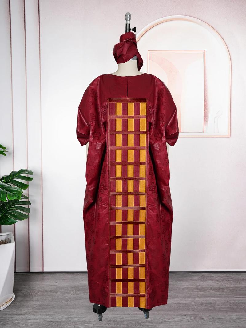 Plus Size African Clothes for Women Dashiki Traditional Bazin Embroidery Gown High Quality Wedding Evening Party Dresses 2026