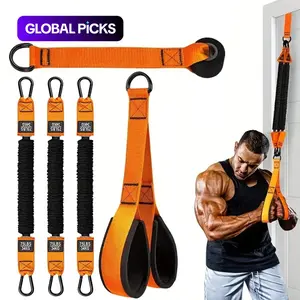 Heavy Duty Adjustable Resistance Training Equipment – 225 lbs Resistance Band Workout Straps for Full Body Strength Training, Arms, Back, Core & Shoulders, Home & Gym Workout