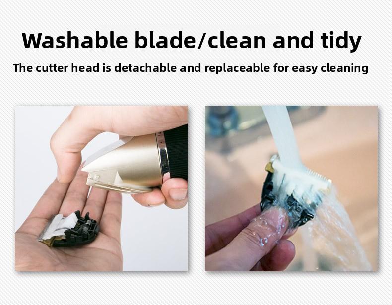 Hair clipper, electric hair trimmer, rechargeable electric clipper, magical tool for self-haircut, electric hair cutter for home and salon use