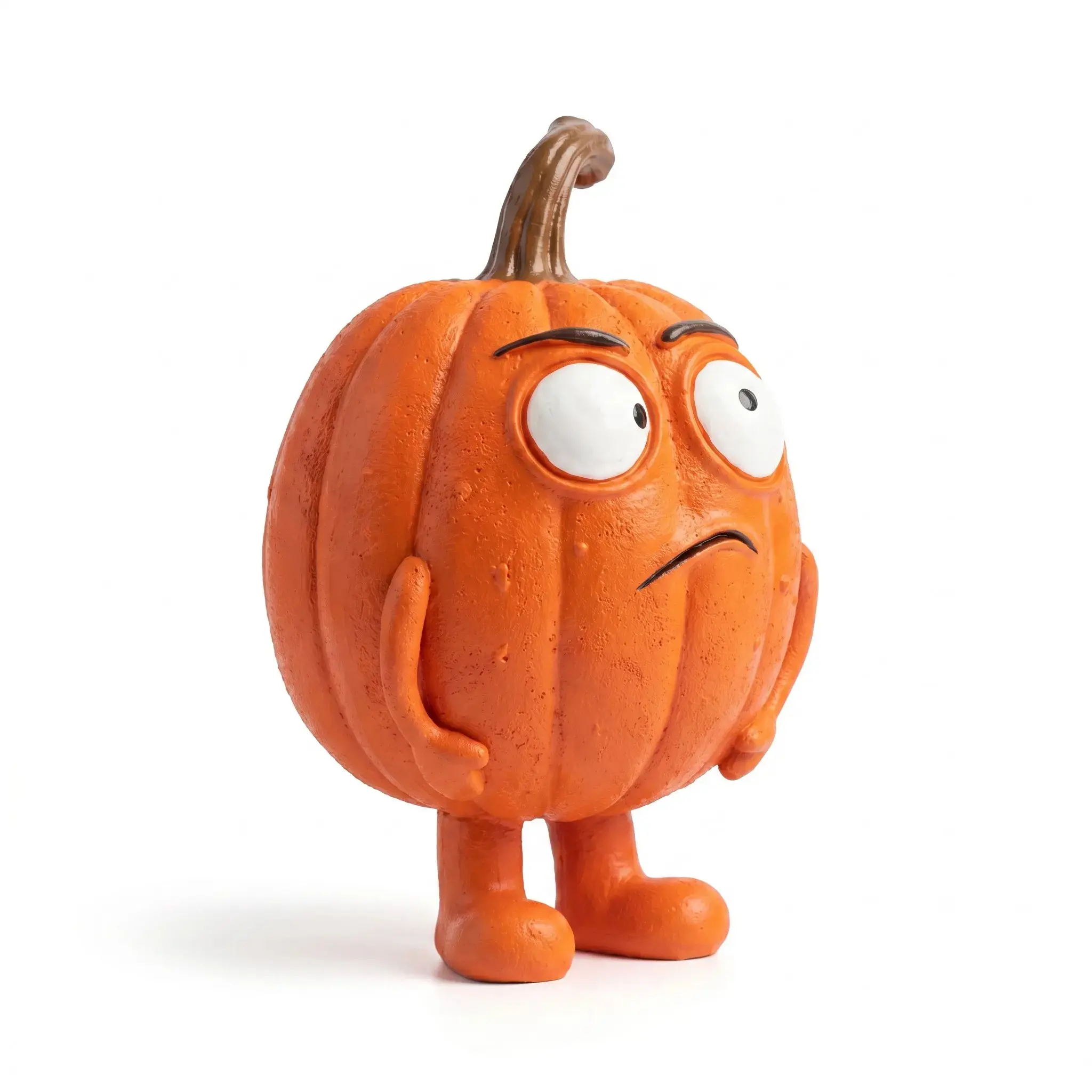 Halloween Pumpkin Man Statue Resin Craft, Figurine, Home Decor Ornament, Desktop Mini Sculpture, Small Gift Idea, 1 Piece