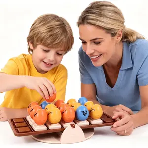 Balance Counting Egg Tree Stacking Toy – Montessori STEM Family Floor Game for Toddlers, Encourages Learning & Fun, Great Children's Day Gift