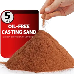 Ultra-Fine 400 Mesh Oil-Free Casting Sand for Metal Jewelry Casting - Premium Foundry Sand for Highly Detailed Replicas in Silver, Copper, Bronze, and More - Reusable Molding Clay (5, Pounds)fidget toys