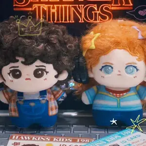 New Anime ST Eleven Max Plush Doll Toy 10CM Cartoon Cute Soft Eleven Max Plushs Toys Periphery Pendant Decoration For Fans