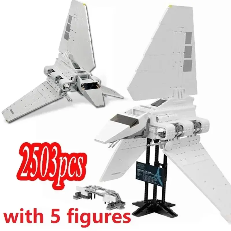 2503pcs New Empire Shuttle Model Building Blocks Set Toy, Educational Fun Puzzle for Kids and Adults, Birthday Gift for Boys and Girls, Creative Building Set
