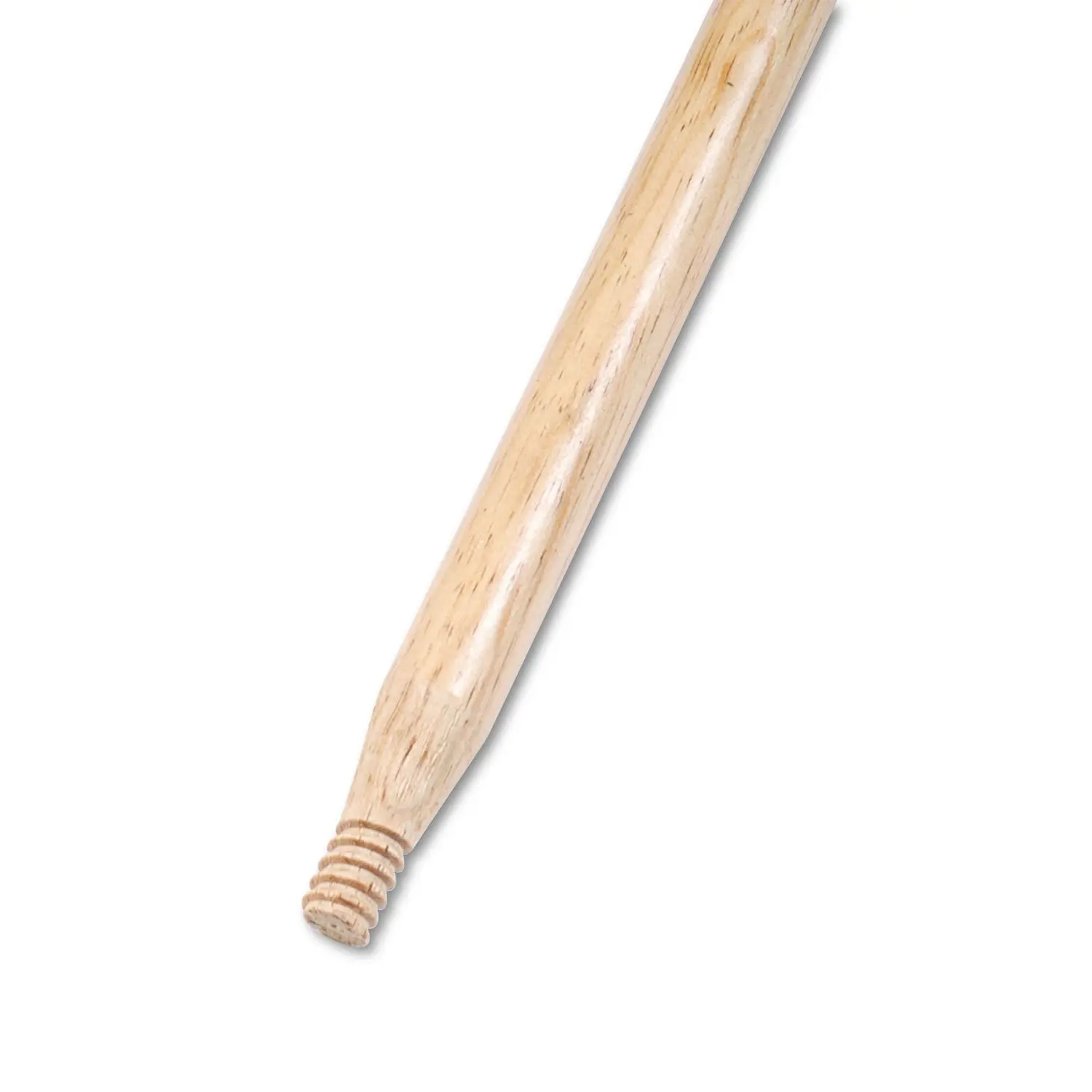 137 Heavy-Duty Threaded End Lacquered Hardwood Broom Handle, 1 1/8-Inch Dia. x 60 Long