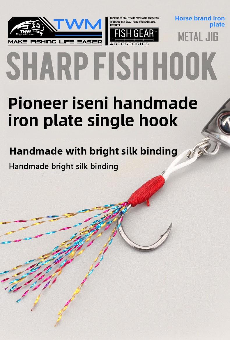 TWM Ma Brand Long-Throw Floating Lure Metal Lure Bait for Freshwater and Sea Fishing, Fishing Tackle for Pike and Mackerel