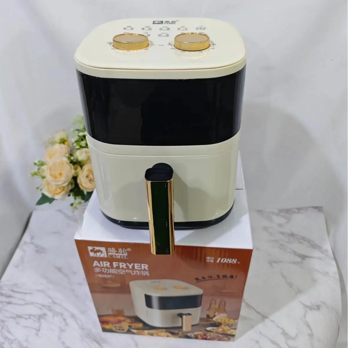 Large Capacity Smokeless Multi-Functional Air Fryer Household Baking Electric Fryer Oven