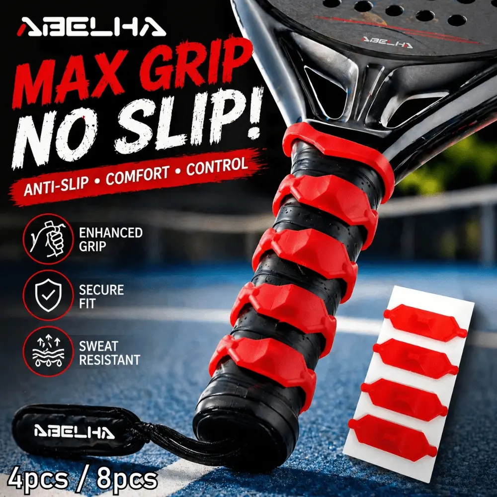 4pcs / 8pcs  padel racket grips for enhanced grip, suitable for paddle tennis and pickleball paddles
