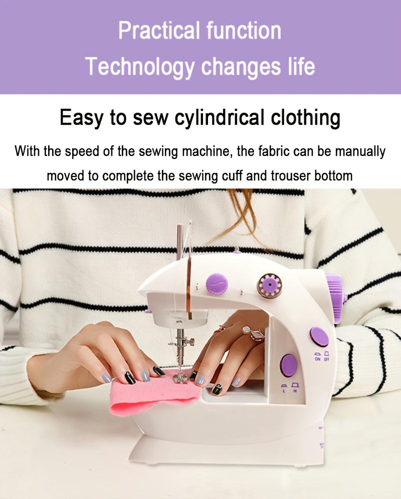 Sewing Machine, Mini Full-automatic Multifunctional Sewing Machine for Home Use, Mini Desktop Electric Sewing Machine for Eating Thick Clothes for Home Use