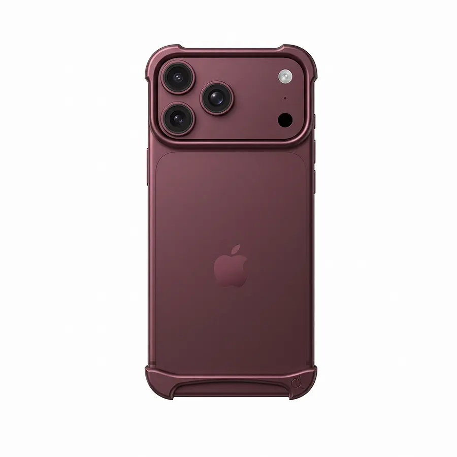 Aluminum Frameless Mobile Phone Case - Compatible with iPhone 17 AIR, iPhone 18 PRO MAX