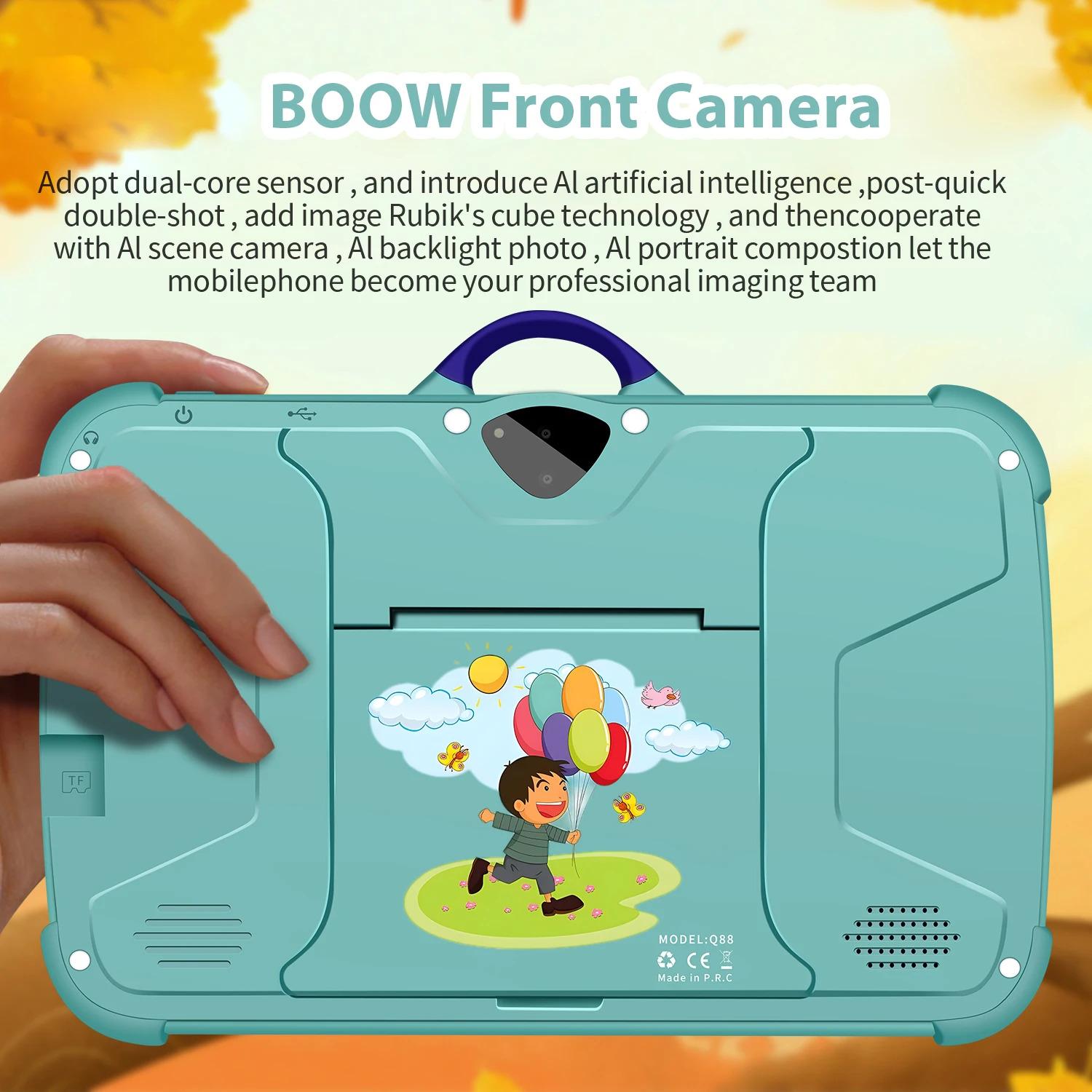 7-Inch Kids Tablet with Android 13 - Quad Core 4GB RAM 64GB Storage, Educational Learning Device with Parental Control & Child-Friendly Design tablet educativa