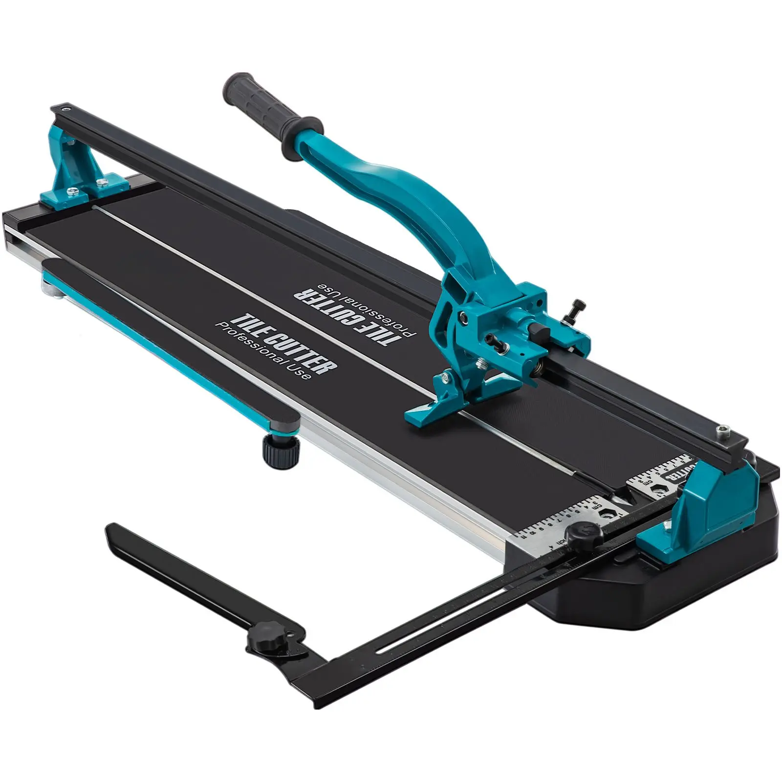 【DealsForYouDays】VEVOR Tile Cutter, 48 Inch Manual Tile Cutter, Tile Cutter Tools with Single Rail Double Brackets, 3/5 in Cap with Precise Laser Guide, Snap Tile Cutter for Precision Cutting Porcelain Tiles Industr