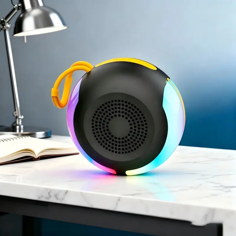 Portable Mini Bluetooth Speaker for Outdoor Cycling, Wireless HIFI Bass Soundbox, Rechargeable Wireless Speaker