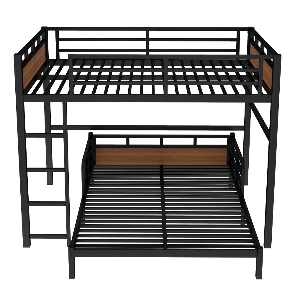 Double-Deck Extra-Large Single  Versatile and adaptable to meet growing needs Detachable bunk  with modular design Metal loft  and metal platform  Features elevated safety rails Quick and easy assembly Modern Foam Sofa Bed compression Corduroy