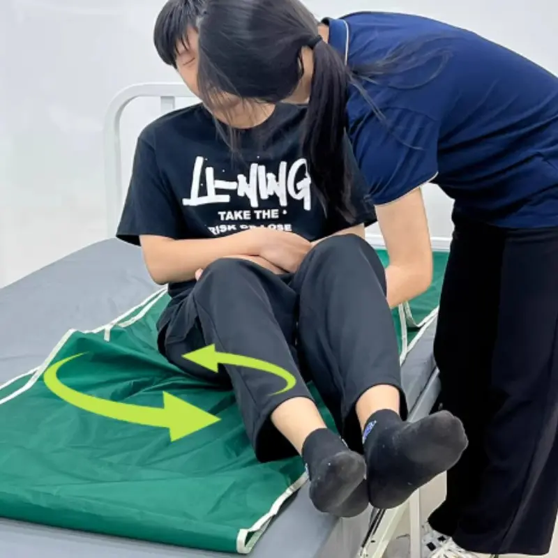 Low Friction Transfer Mattress Sheet, Easy Mobility for Elderly Patients, Reduces Nurse Back Strain, Comfortable Bed Sheet