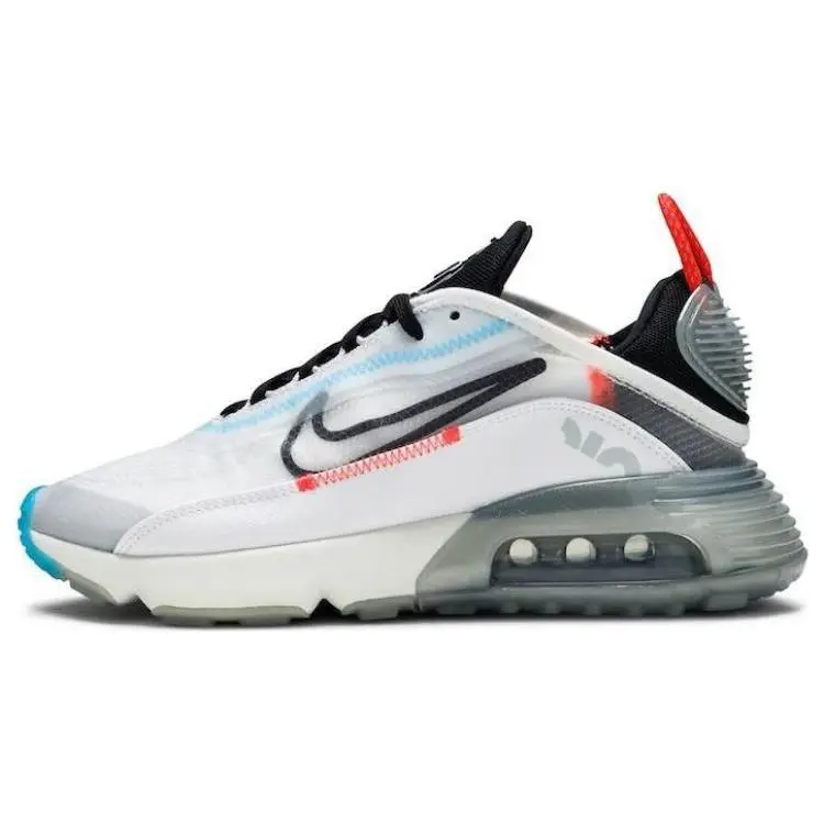 Nike Air Max 2090 Women's Retro Running Shoes with Lightweight Mesh, Visible Air Cushioning, Durable Outsole, and Breathable Design Verifiable, with credentials and supporting global authentication