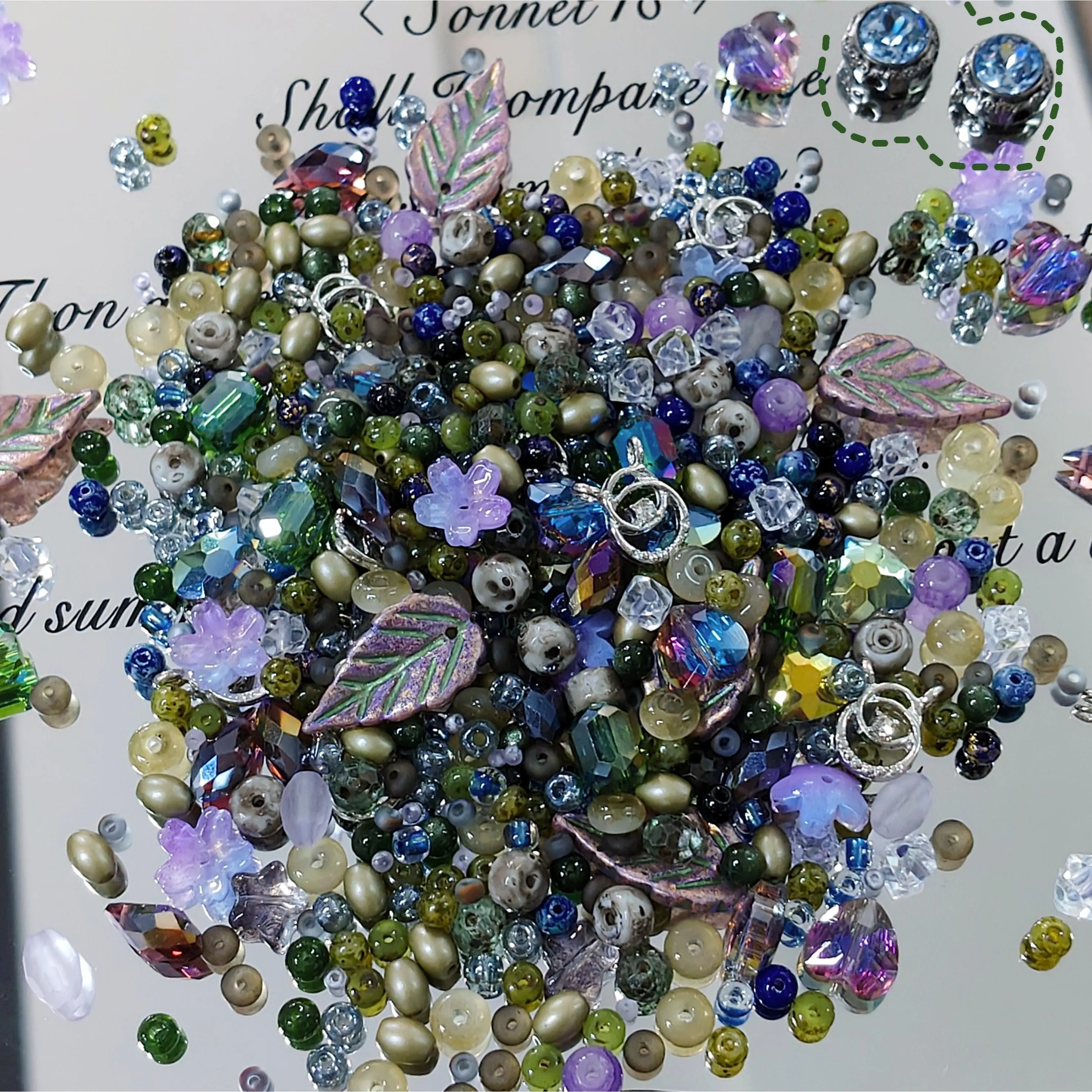 ✨【NEW】Seed Bead-Woodland Mist