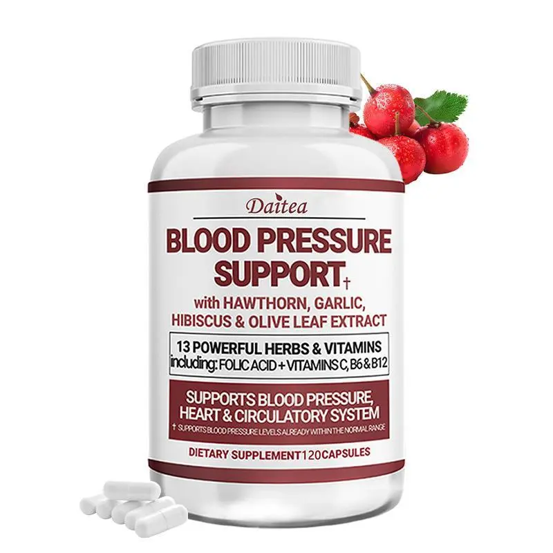 Daitea Healthy Blood Pressure Levels Supplement, Supports Heart Health and Brain Health, Supports Healthy Blood Pressure