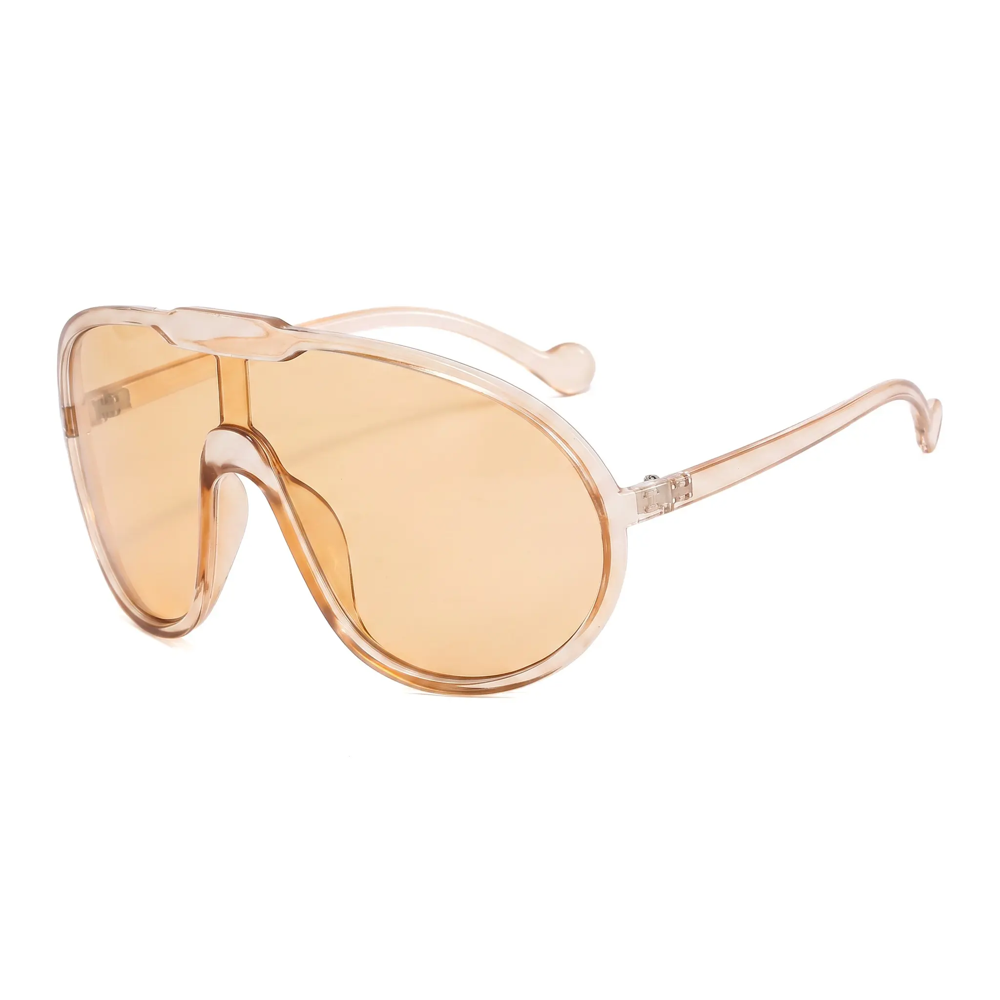 Unisex Vintage Large Square Frame Polycarbonate Sunglasses, Retro Shades with UV Protection, Trendy Casual Everyday Eyewear for Outdoor Unisex Wear, Square Frame Glasses