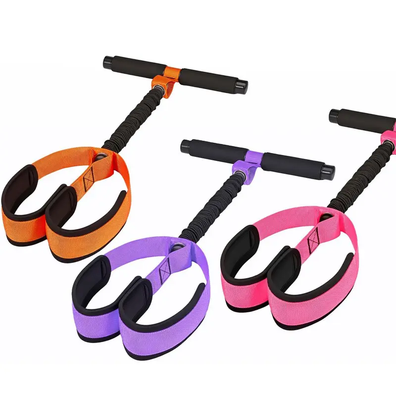 Foot Pedal Resistance Band, Sit-Up Assistant Expander, Fitness Exerciser, Foot Pedal Leg Toner, Home Workout Pull Rope