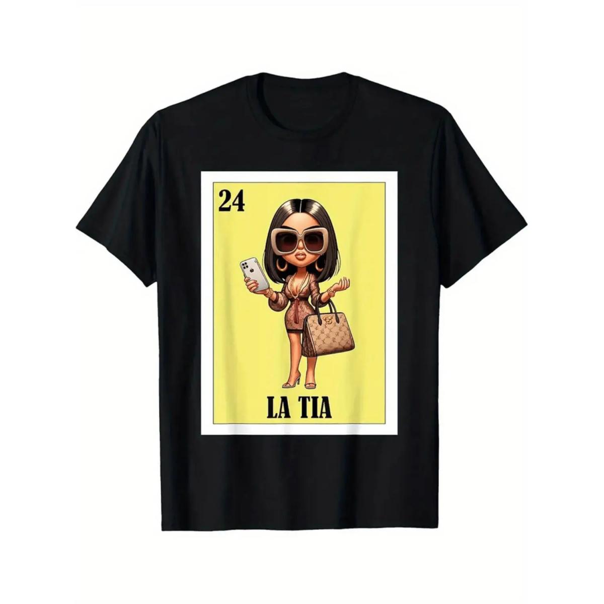Funny Mexican Designs For Familyfunny Mexican Design For Aunt Fresa Version La Tia Tshirt