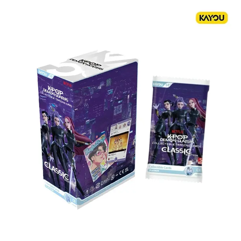 Kayou Official Witcher Girl Kpop  Demon hunters Collection Cards, Classic Pack Collectible Card Toys, High-End Gift for Fans, Perfect Souvenir