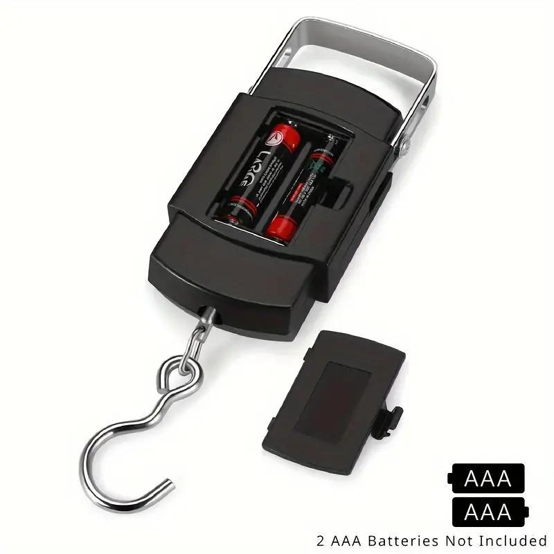 Digital Fish Scale Hanging Scale, Practical Stainless Steel Hook Scale, Professional Scale for Freshwater & Saltwater Fishing