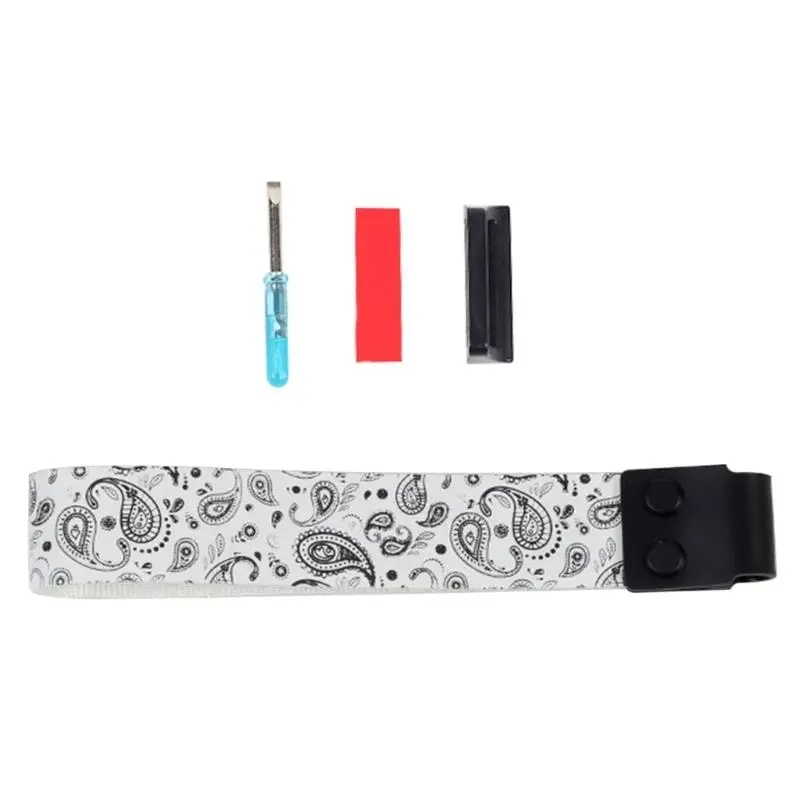Patterned Wooting Fire68 Keyboard Strap, Removable Screws, Compatible with Multiple Mechanical Keyboards for Customizing, Customizing Keyboards