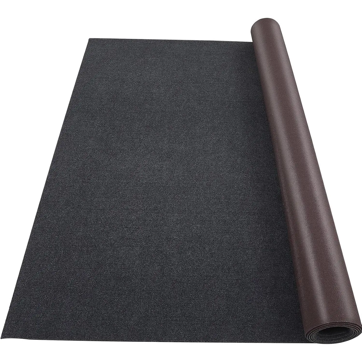 【GARVEE】6FT*23FT Marine Carpet with Boat Flooring Rugs – Indoor/Outdoor Mat – TPR Non-Slip Base – Black, Waterproof – Perfect for Patio Decks, Outdoor Use & Camping Adventures