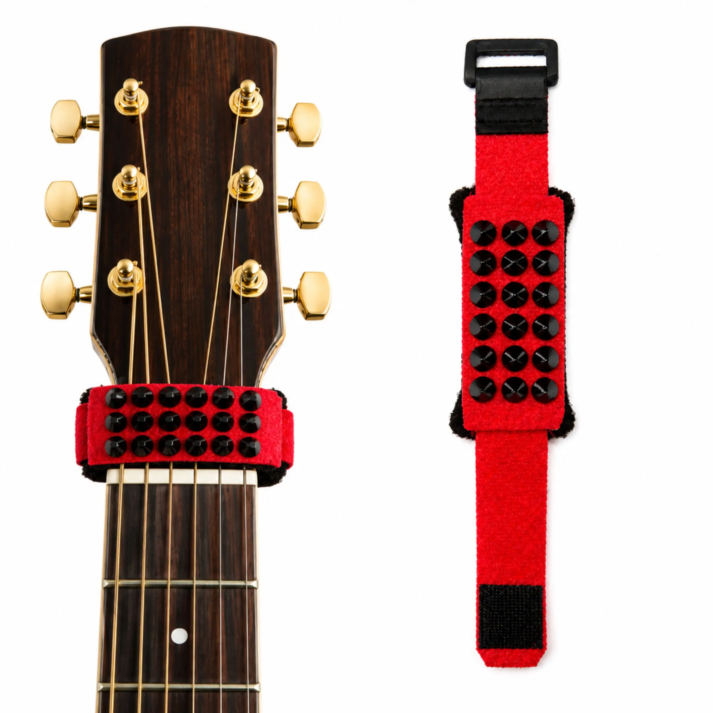 Electric Guitar Palm Mute, Guitar String Mute Choke, Guitar Muting Tool for Electric Guitar & Bass Accessories, Musicians