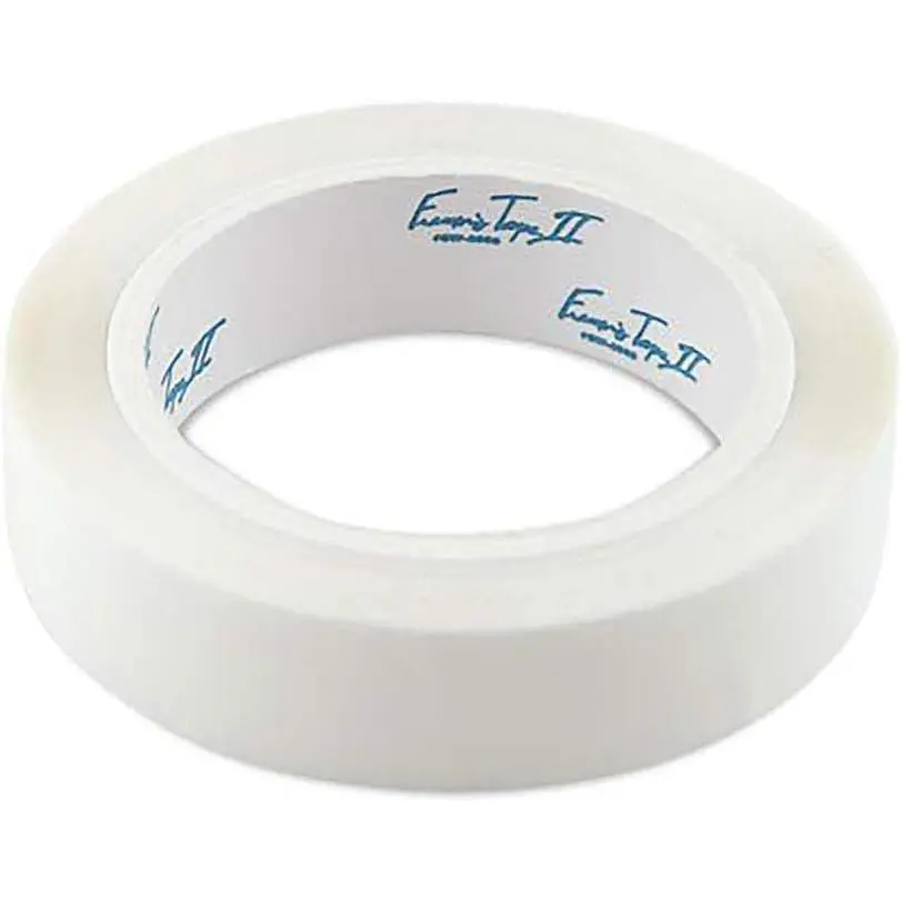 Synthetic Archival Grade Self-Adhesive Acid-Free Roll Tape II for Archivists, White, 3/4" x 180 ft Long Length Tape for Paper Surfaces