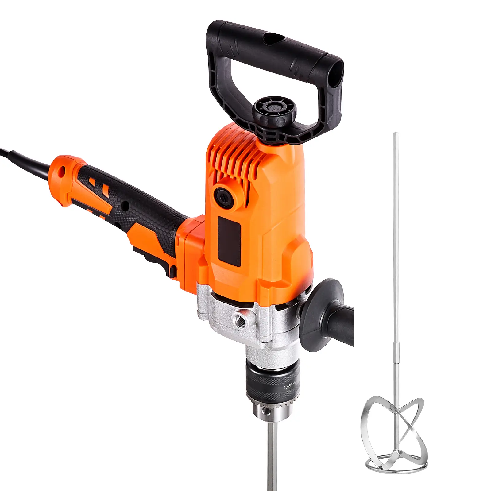 Drill Mixer, Mixing Drills, 1200W Rated Power, Mixing Drills Machine with D-Handle for Drilling & Blending, Ergonomic Design, 2-in-1 Mixing & Drilling