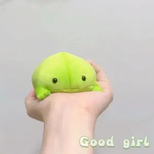 Cute Frog Plush Toys Cartoon Stuffed Animal Doll Decorations Kawaii Frog Plushies Toys For Friends Birthday Gifts