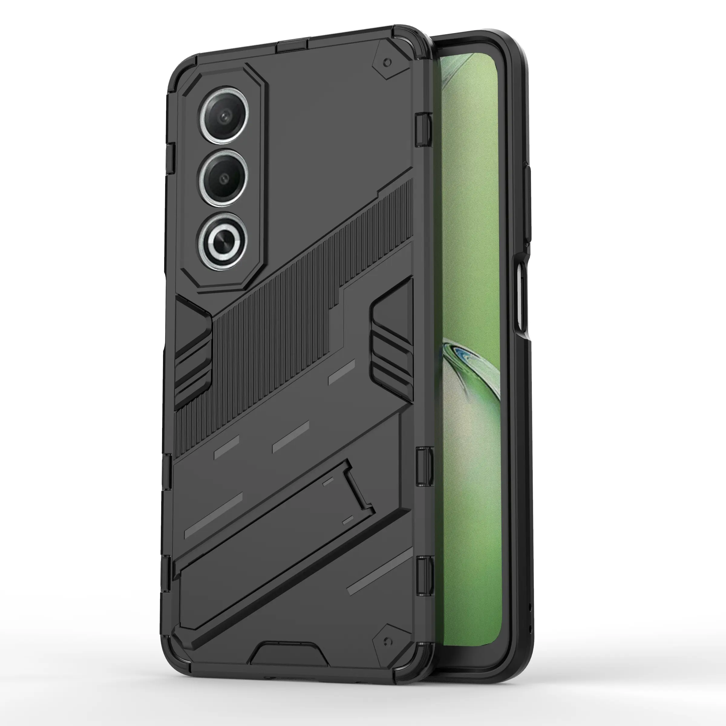 Case for Oppo K12X International/A3X China, Hidden Integrated Stand, Anti-Slip, Durable, Shockproof, Outdoor Protective for Oppo K12X International/A3X China Phone Case