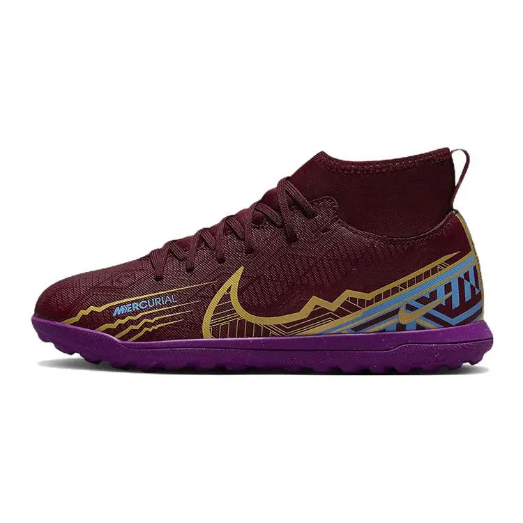 Kylian Mbappé x Nike Mercurial Superfly 9 Club TF GS 'Dark Beetroot' DO9795-694
