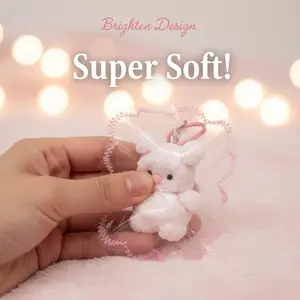Small Bunny Squishy Toy, Soft Slow Rebound Sensory Toy, Durable Unique Design, Perfect Gift for Office, Bedroom, Parties, Holidays