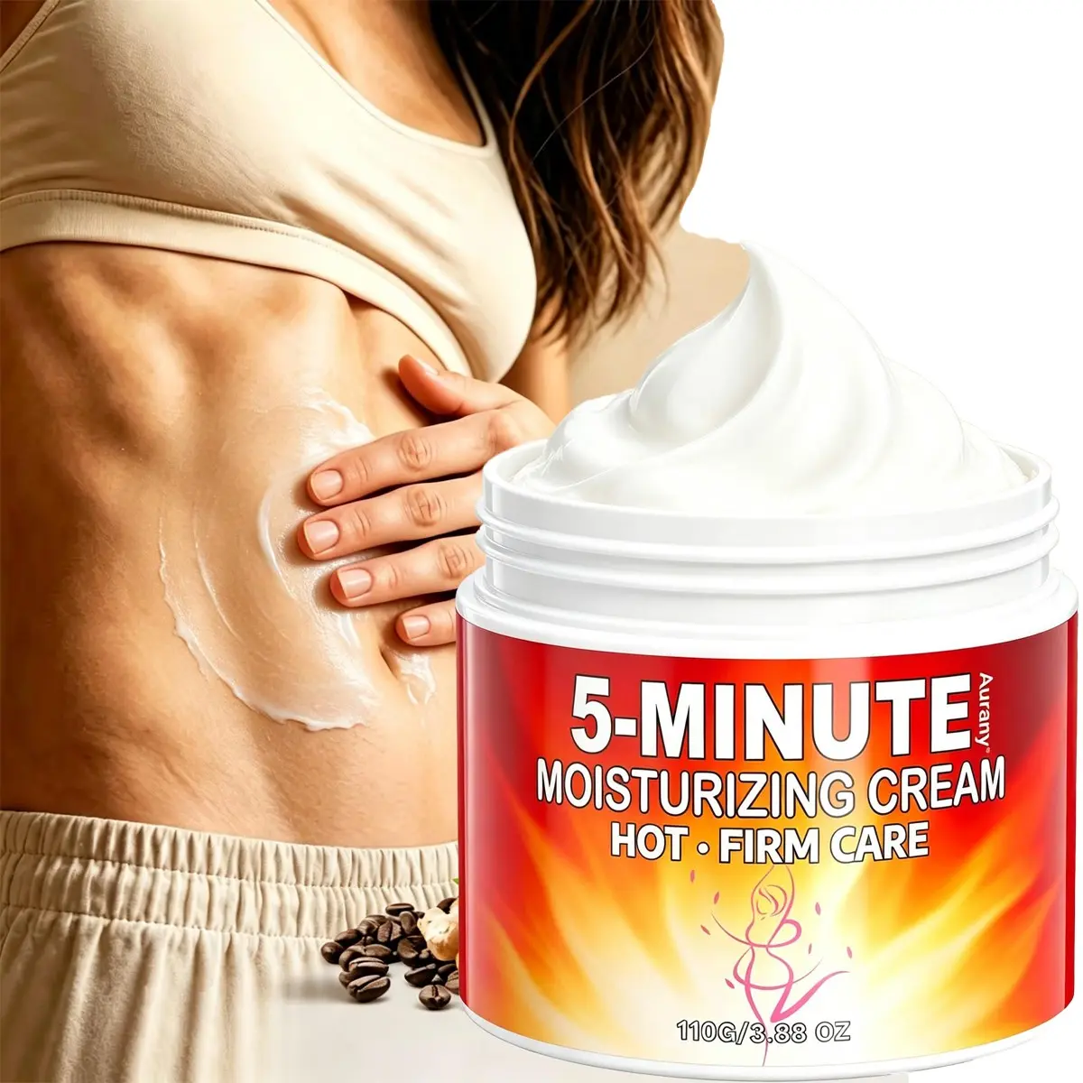 Crema Para Flacidez Abdominal, Tummy Tightening Cream, Tightening Cream, Belly Firming Cream, Lightweight & Non-Greasy, Deep Hydration, Tightens & Lifts Skin, Boosts Skin Elasticity, Applies To Arms, Thighs & Abdomen, Easy To Apply