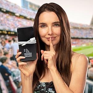 Power Bank Flask (8 oz) - Hidden Alcohol Travel Flask – Secret Liquor Container for Beaches, Cruises, and Sports Events – Includes Funnel & Spout