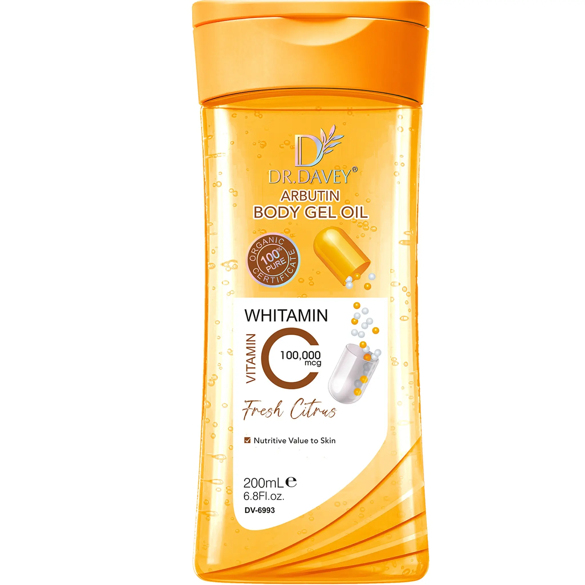 200ML Arbutin Body Gel Oil, Moisturizing Skin Care Oil, Hydrating and Shining, Easy Absorption, Non-Greasy, Suitable for All Seasons, Brightening Shimmer Oil, Luminous Oil
